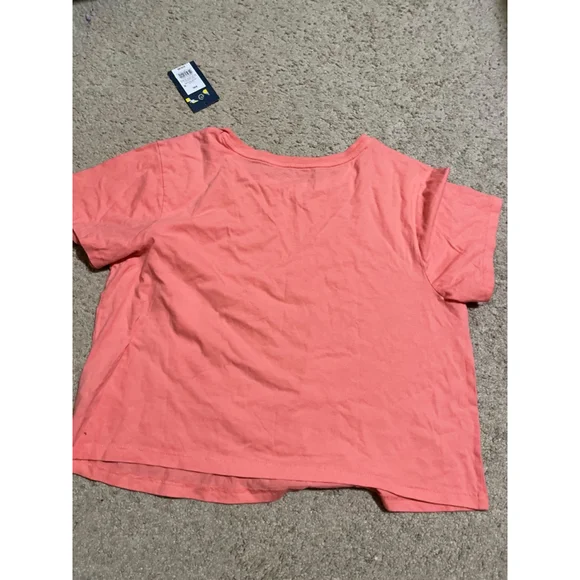 NWT Women's Universal Thread T-Shirt XXL Coral Short Sleeve - Picture 5 of 5